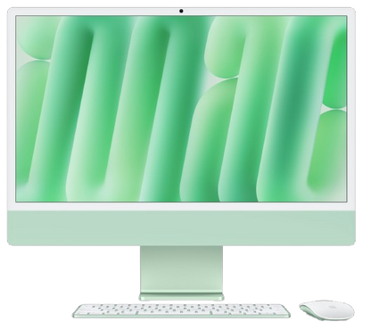 24-inch iMac with Retina 4.5K display with Apple M4 chip