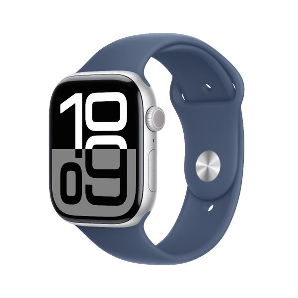 Apple Watch Series 10 GPS Cellular 46mm Aluminium Case with Sport Band