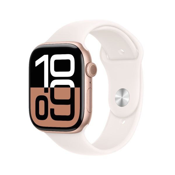 Apple Watch Series 10 GPS Cellular 46mm Aluminium Case with Sport Band