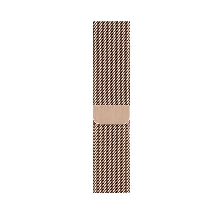 milanese loop 44mm gold