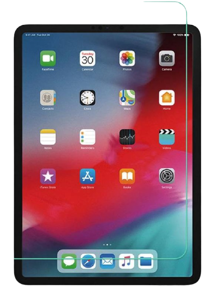 Verre trempé iPad Pro 12.9 2018 / 2020 / 2021 Protection Ultra-résistante  9H, Akashi - Transparent