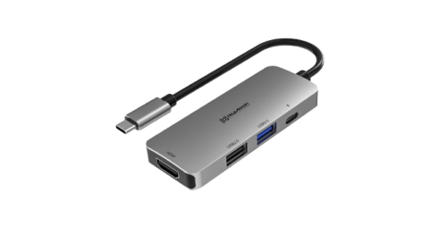 MUVTECH 4 IN 1 PORT HDMI+ PD 100W+ USB 3.0 +USB 2.0 PORT