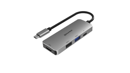 Muvtech 4 In 1 Port Hdmi+ Pd 100W+ Usb 3.0 +Usb 2.0 Port