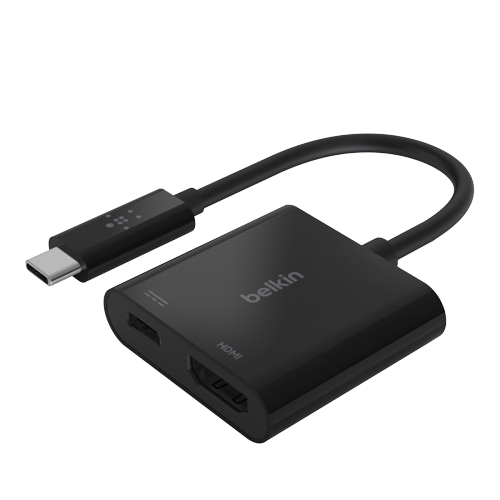 Belkin Usb-C To Hdmi + Pd Charge Adaptor 60W 