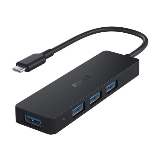 Aukey Type C To Usb 3.0 4 Port Hub