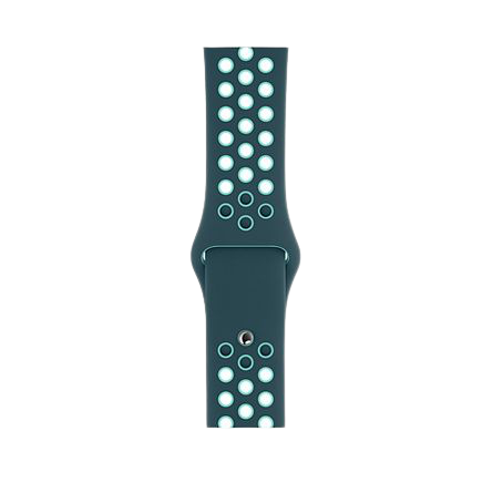 44mm Midnight Turquoise/Aurora Green Nike Sport Band - Regular
