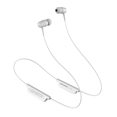 Audio-Technica Wireless Earbuds White