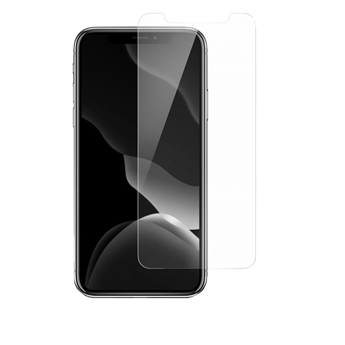 MUVTECH 2.5D CLEAR ANTI-MICROBIAL GLASS FOR IPHONE 12/ 12 PRO[MT-IPH12/12 PRO-2.5D-AM-TG-SP-CLEAR]