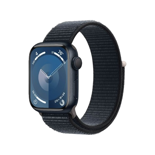 Apple Watch Series 9 45mm Aluminium Case with Sport Loop