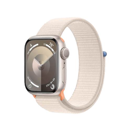 Apple Watch Series 9 41mm Aluminium Case with Sport Loop
