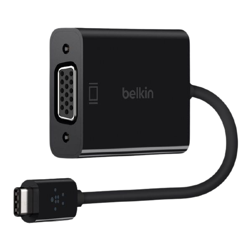 Belkin USB-C to VGA Adapter - Black