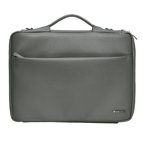 Vaku Da Valencia Leather Sleeve 13-16 Inch - Grey