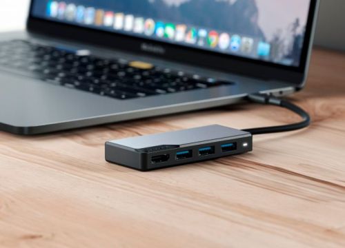 Alogic USB-C Fusion CORE 5-in-1 Hub - Space Grey HDMI/USB 3.0