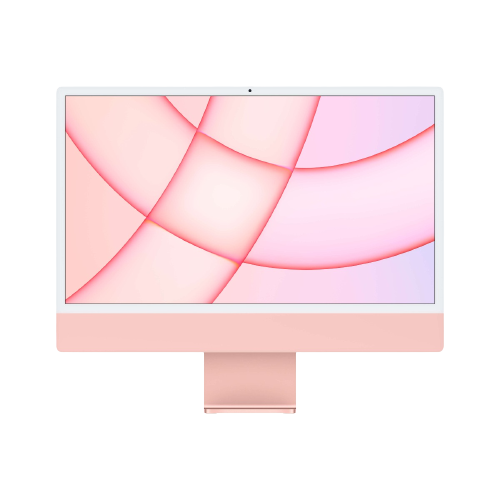 60.96 cm (24  ") iMac: Apple M1 chip with 8core CPU and 8core GPU & 8GB unified memory