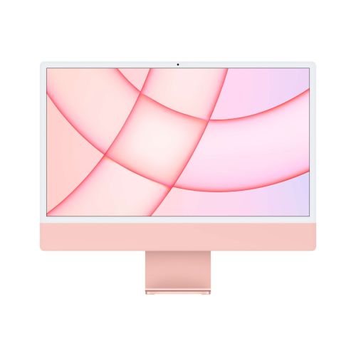 24 inch iMac with Retina 4.5K display Apple M1 chip with 8core CPU and 8core GPU 512 gb  pink