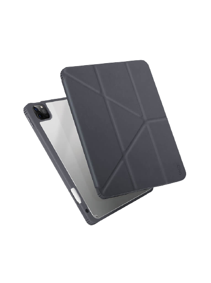 Uniq Moven New Ipad Pro 12.9 Inch 5Th Gen 2021 Antimicrobial - Charcoal Grey
