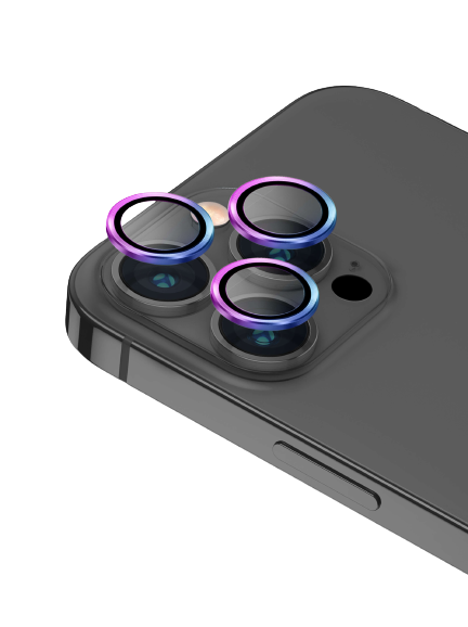 UNIQ OPTIX CAMERA GLASS PROTECTOR  FOR IPHONE 13 PRO / 13 PRO MAX IRIDESCENT
