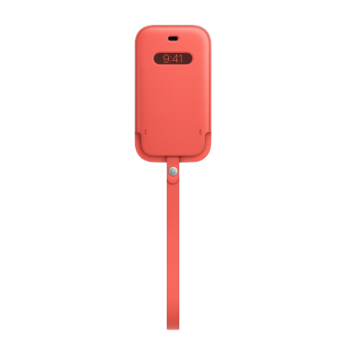 iPhone 12 mini Leather Sleeve with MagSafe