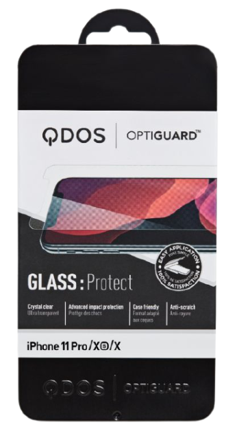 Qdos OptiGuard Tempered Glass for iPhone 11 Pro/ iPhone XS/X