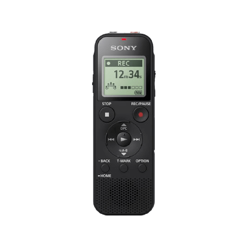 Sony ICD-PX470 4GB Digital Voice Recorder Black