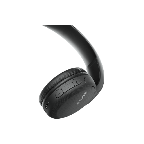 Sony WH-CH510 Bluettoh wireless On-Ear Headphones up-to 35Hrs Playtime, Headphone with Mic Black