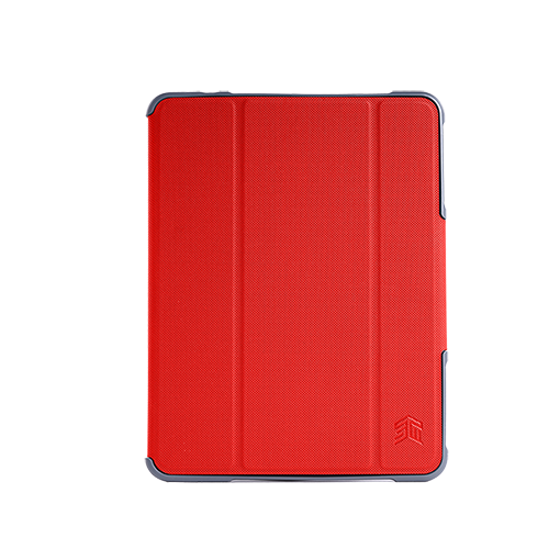 Stm Dux Plus Duo case (iPad mini 5th Gen / Mini 4) rugged & drop tested | Pencil storage RED