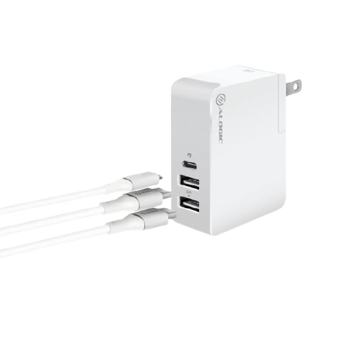 Alogic Usb-C  45W Macbook Wall Charger & 2 Usb-A Charging Ports 