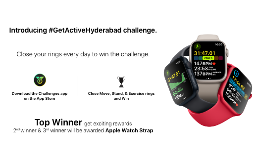 Get Your Groove Back: Join #GetActiveHyderabad with Aptronix
